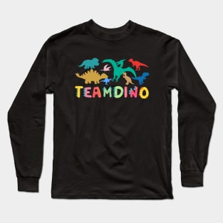 Team Dino Squad Goals Long Sleeve T-Shirt